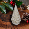 Bubble Christmas Tree | Decorative Soy Wax Pillar Candle | Christmas Tree | Christmas Gift | Christmas Table Decor | Stocking Fillers